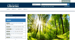 Desktop Screenshot of loganlibraries.org